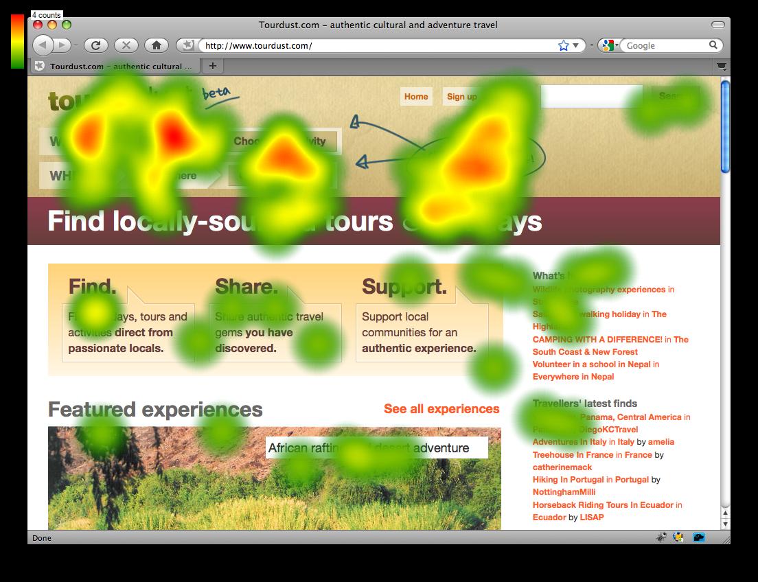 設(shè)計(jì)網(wǎng)頁(yè)的23條有用技巧(眼動(dòng)追蹤[Eye-Tracking]與用戶體驗(yàn)) 